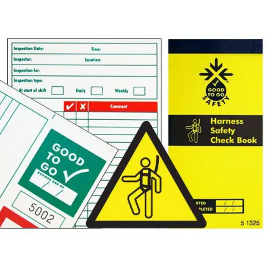 Good To Go Safety Harness Check Book - 25 inspections