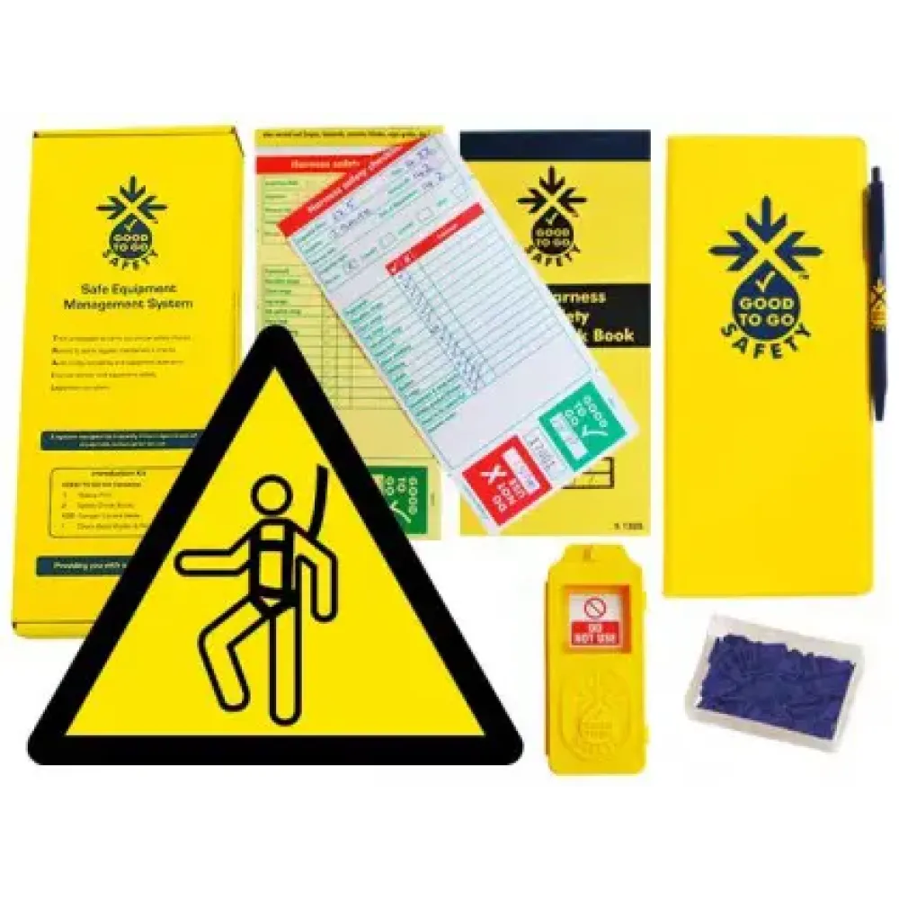 Good To Go Safety Harness Weekly Kit (1 tag, 100 seals, 2 check books & 1 wallet with pen)