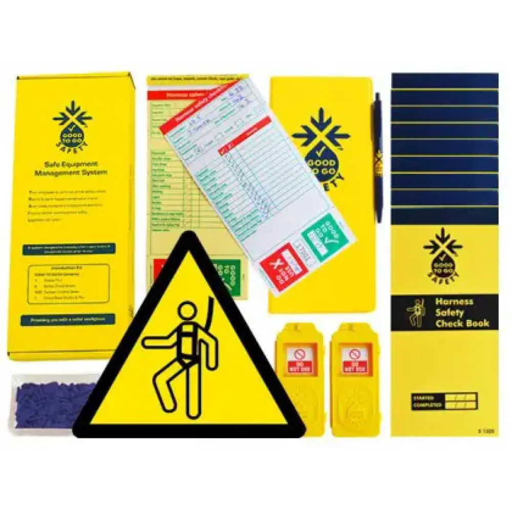 Good To Go Safety Harness Daily Kit (2 tags, 300 seals, 11 check books & 1 wallet with pen)