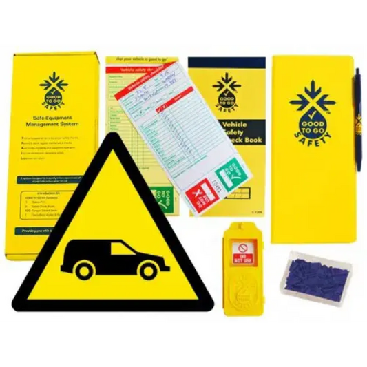 Good To Go Safety Fleet Vehicle Weekly Kit (1 tag, 100 seals, 2 check books & 1 wallet with pen)
