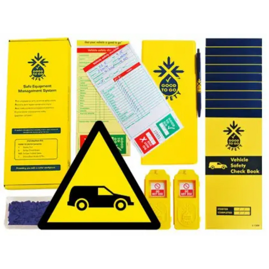 Good To Go Safety Fleet Vehicle Daily Kit (2 tags, 300 seals, 11 check books & 1 wallet with pen)