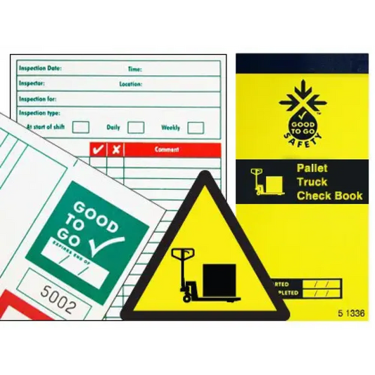 51336 Good To Go Safety Pallet Truck Check Book - 25 inspections Miscellaneous