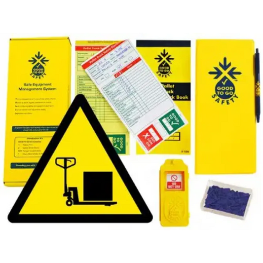 51337 Good To Go Safety Pallet Truck Weekly Kit (1 tag, 100 seals, 2 check books & 1 wallet with pen) Miscellaneous