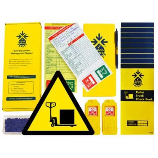 51338 Good To Go Safety Pallet Truck Daily Kit (2 tags, 300 seals, 11 check books & 1 wallet with pen) Miscellaneous
