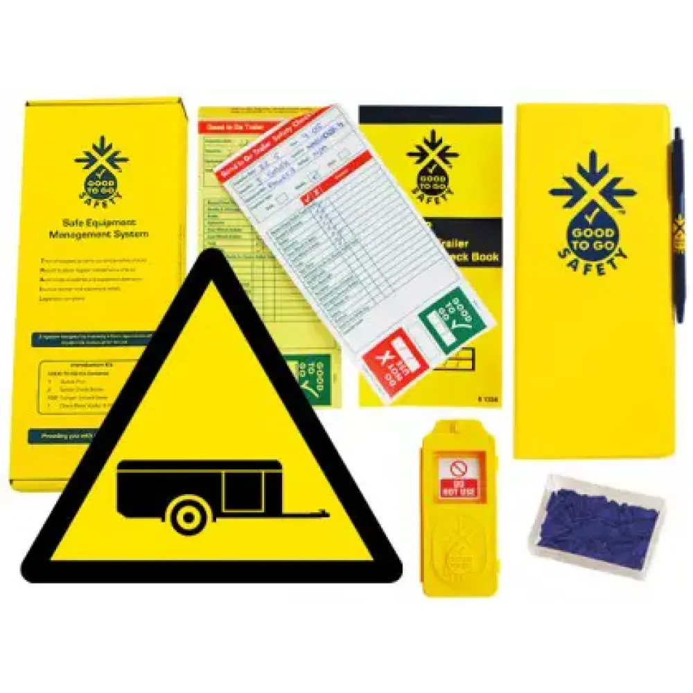 51340 Good To Go Safety Trailer Weekly Kit (1 tag, 100 seals, 2 check books & 1 wallet with pen) Miscellaneous