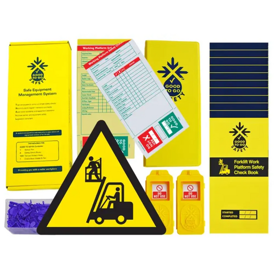 51350 Good To Go Safety Man Basket Daily Kit (2 tags, 300 seals, 11 check books & 1 wallet with pen) Miscellaneous