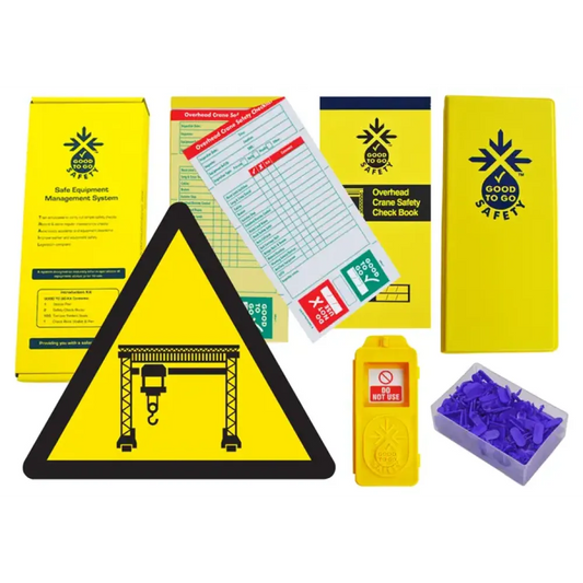 51352 Good To Go Safety Overhead Crane Weekly Kit (1 tag, 100 seals, 2 check books & 1 wallet with pen) Miscellaneous