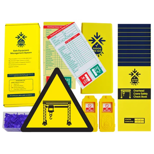 51353 Good To Go Safety Overhead Crane Daily Kit (2 tags, 300 seals, 11 check books & 1 wallet with pen) Miscellaneous