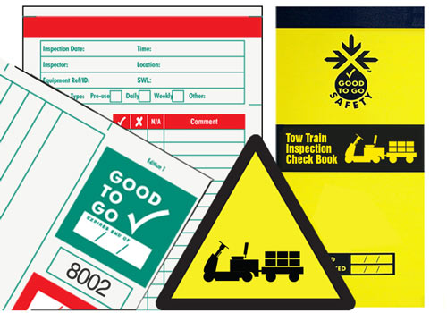 51357 Good To Go Safety Tow Tractor Check Book - 25 inspections Miscellaneous