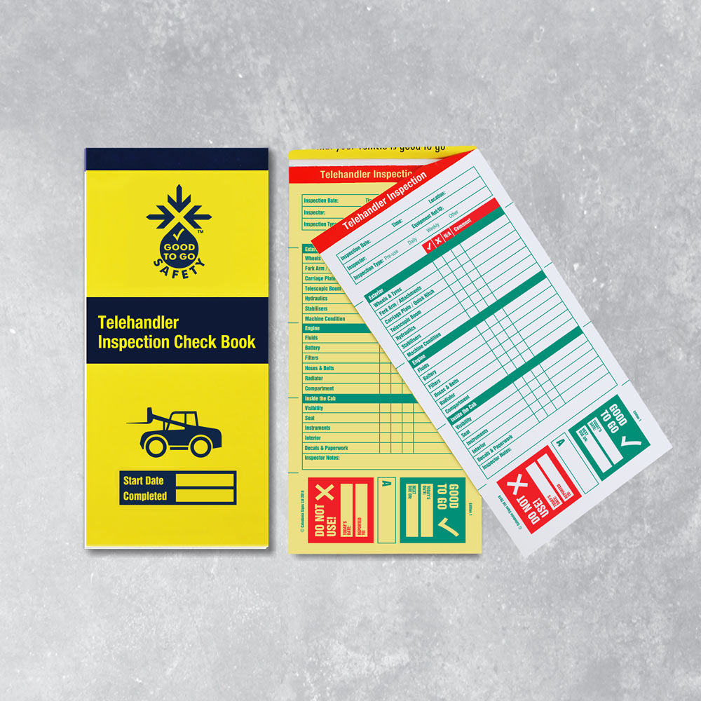 51370 Good To Go Safety Telehandler Check Book - 25 inspections Miscellaneous