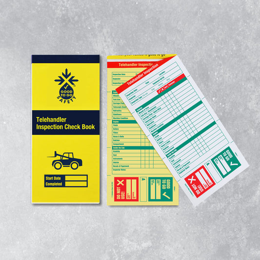 51370 Good To Go Safety Telehandler Check Book - 25 inspections Miscellaneous