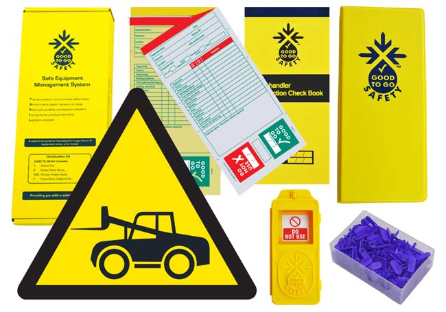 51371 Good To Go Safety Telehandler Weekly Kit (1 tag, 100 seals, 2 check books & 1 wallet with pen) Miscellaneous
