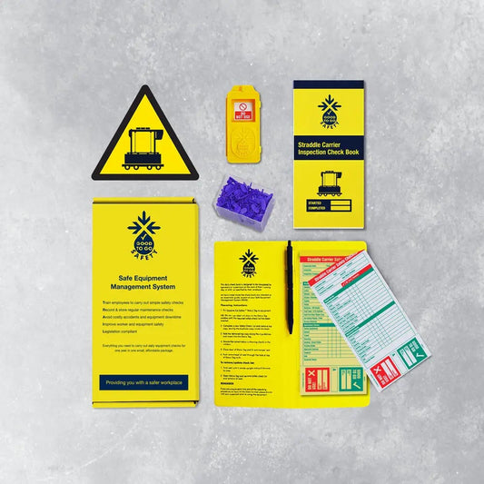 51393 Good To Go Safety Straddle Carrier Weekly Kit (1 tag, 100 seals, 2 check books & 1 wallet with pen) Miscellaneous
