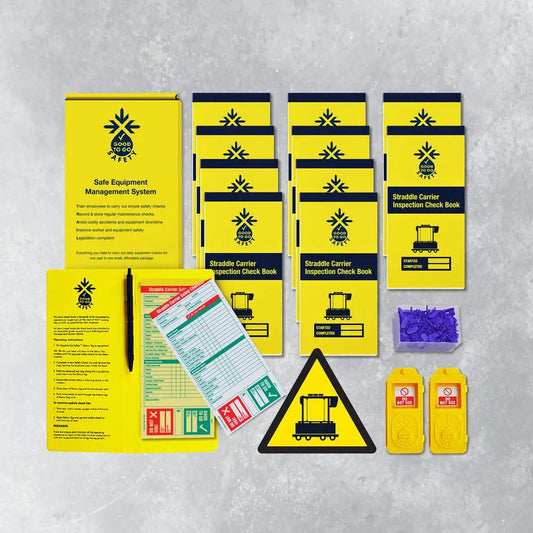 51394 Good To Go Safety Straddle Carrier Daily Kit (2 tags, 300 seals, 11 check books & 1 wallet with pen) Miscellaneous