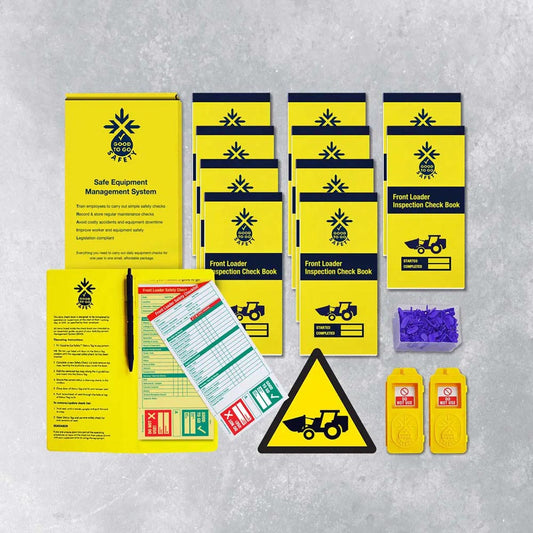 51410 Good To Go Safety Front Loader Daily Kit (2 tags, 300 seals, 11 check books & 1 wallet with pen) Miscellaneous