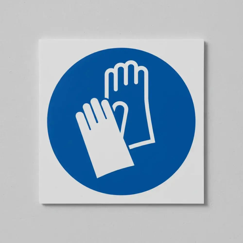 Hand protection symbol