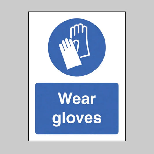 Wear gloves