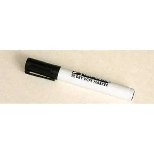 Dry wipe marker pen