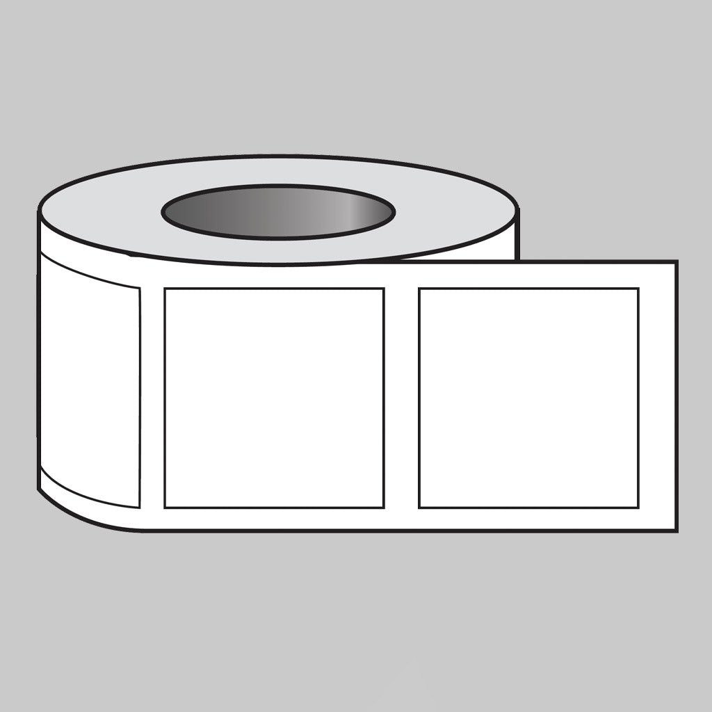 53510 Roll of 100 labels (custom design) 50x50mm Square Miscellaneous