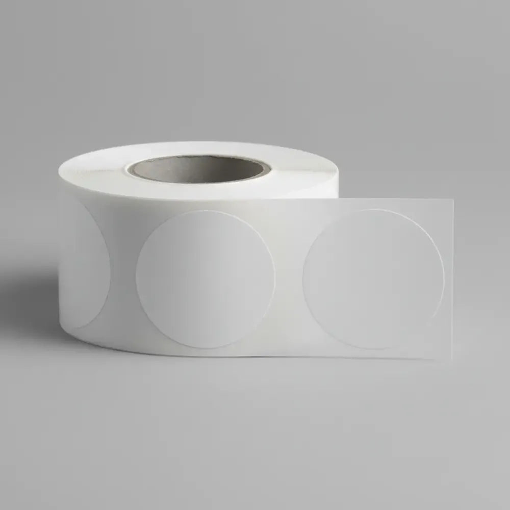 53514 Roll of 100 labels (custom design) 75mm dia Circle Miscellaneous