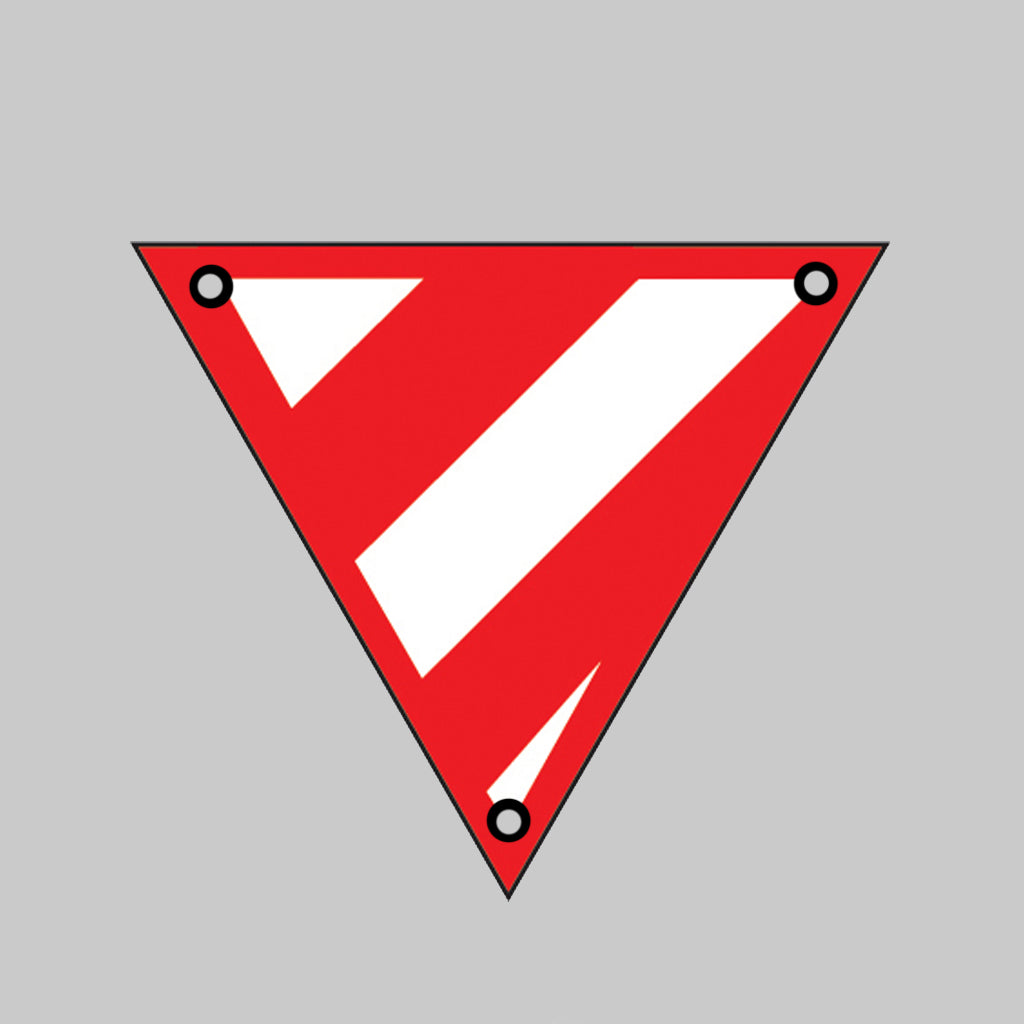 53712 Protruding Load Triangle (rear) Banner with eyelets 610x685mm Miscellaneous