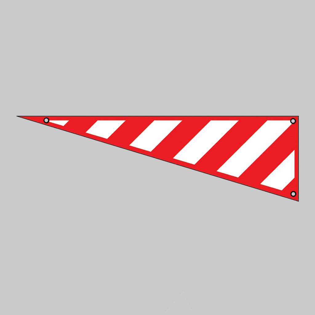53713 Protruding load marker (left side) Banner with eyelets 1520x300mm non-reflective Miscellaneous
