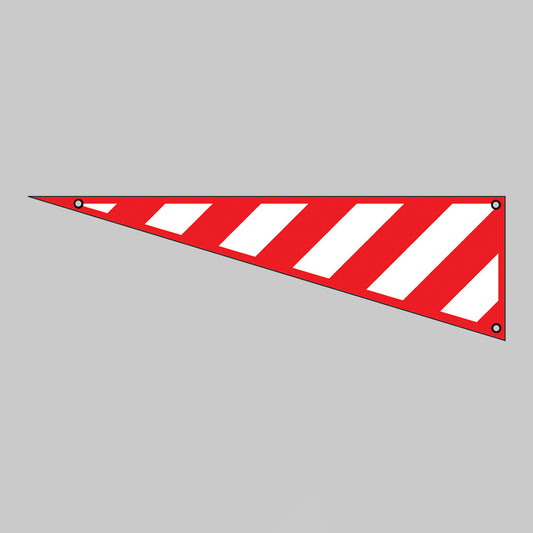 53713 Protruding load marker (left side) Banner with eyelets 1520x300mm non-reflective Miscellaneous