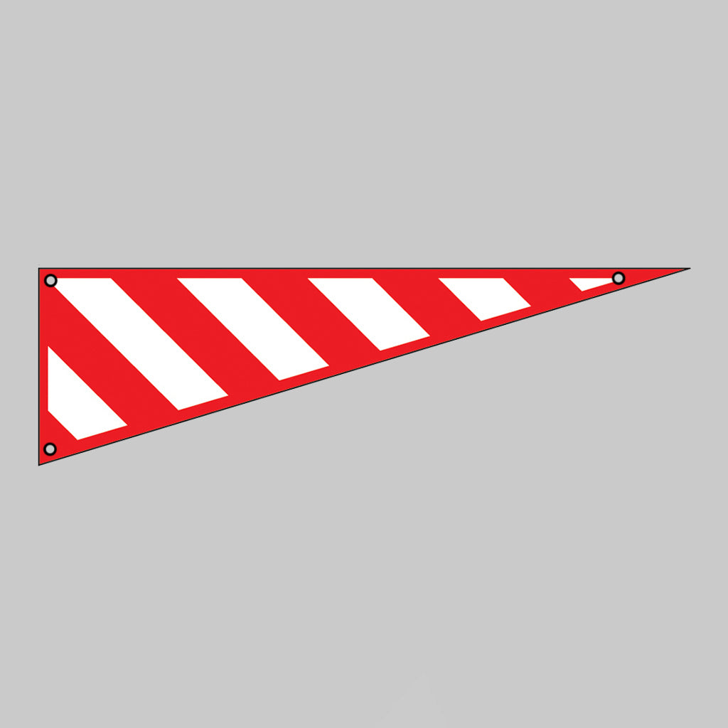 53714 Protruding load marker (right side) Banner with eyelets 1520x300mm non-reflective Miscellaneous