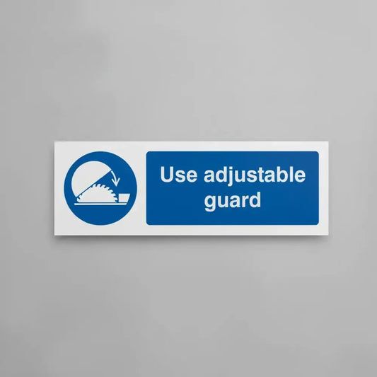 Use adjustable guard