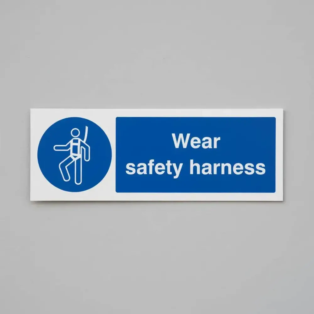 Wear safety harness
