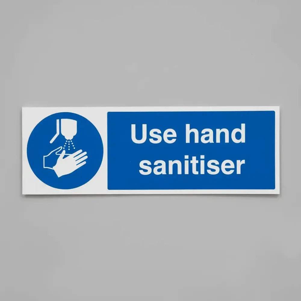 Use hand sanitiser