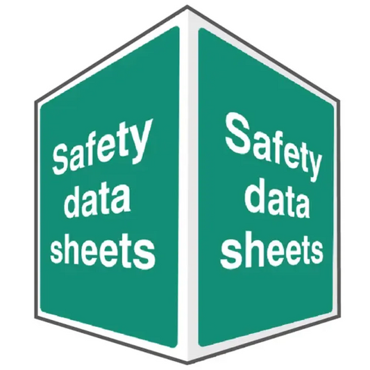 EasiFIX projecting sign 150x200mm face size - Safety data sheets