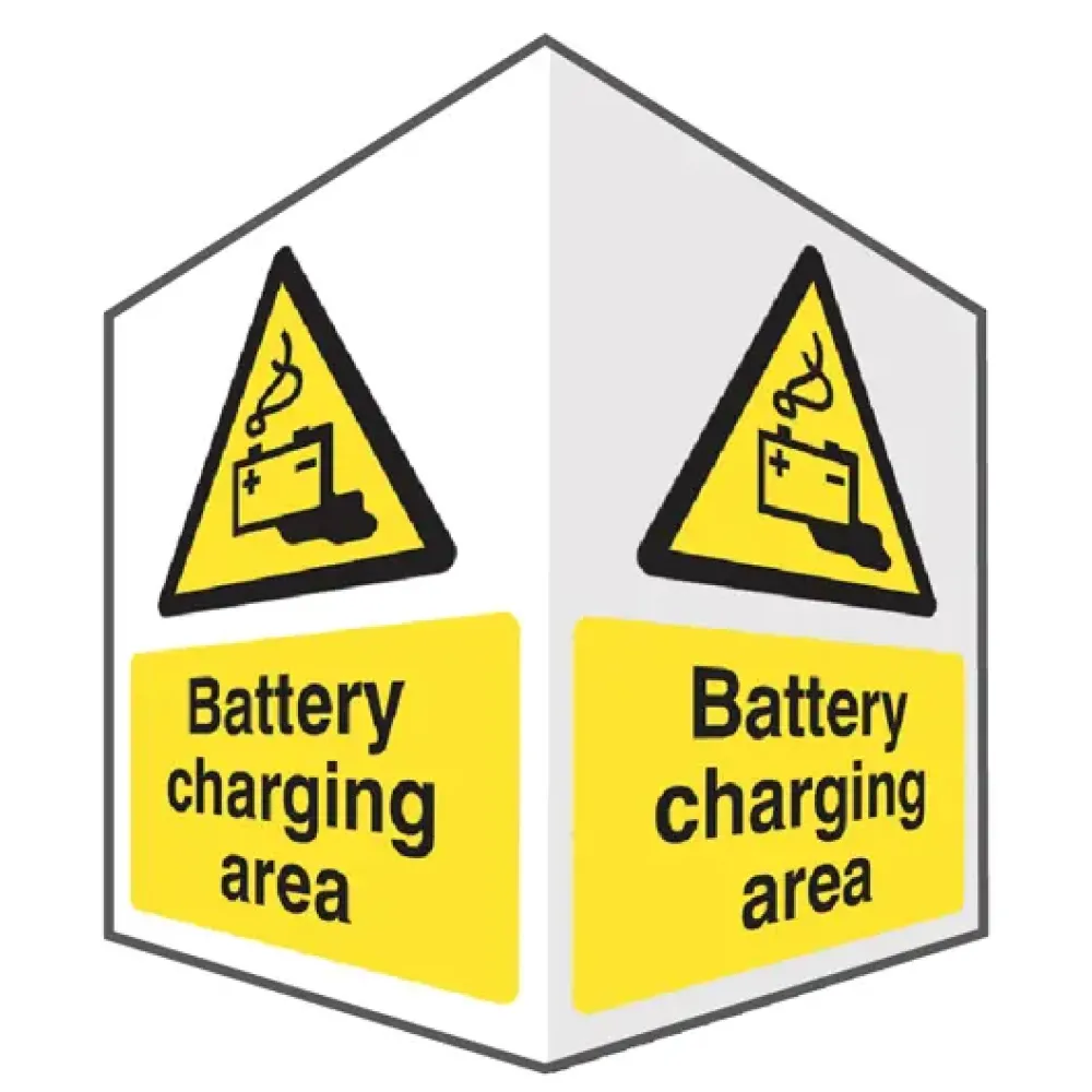EasiFIX projecting sign 150x200mm face size - battery charging