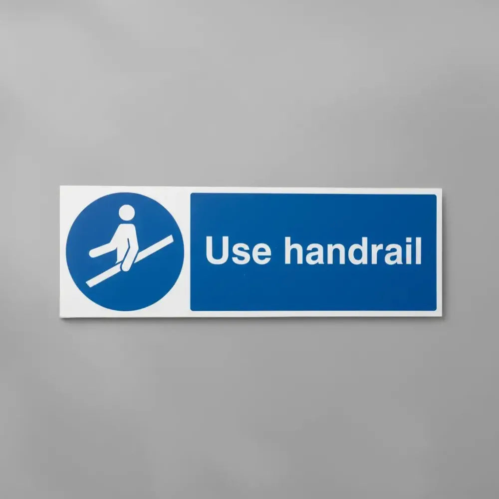 Use handrail