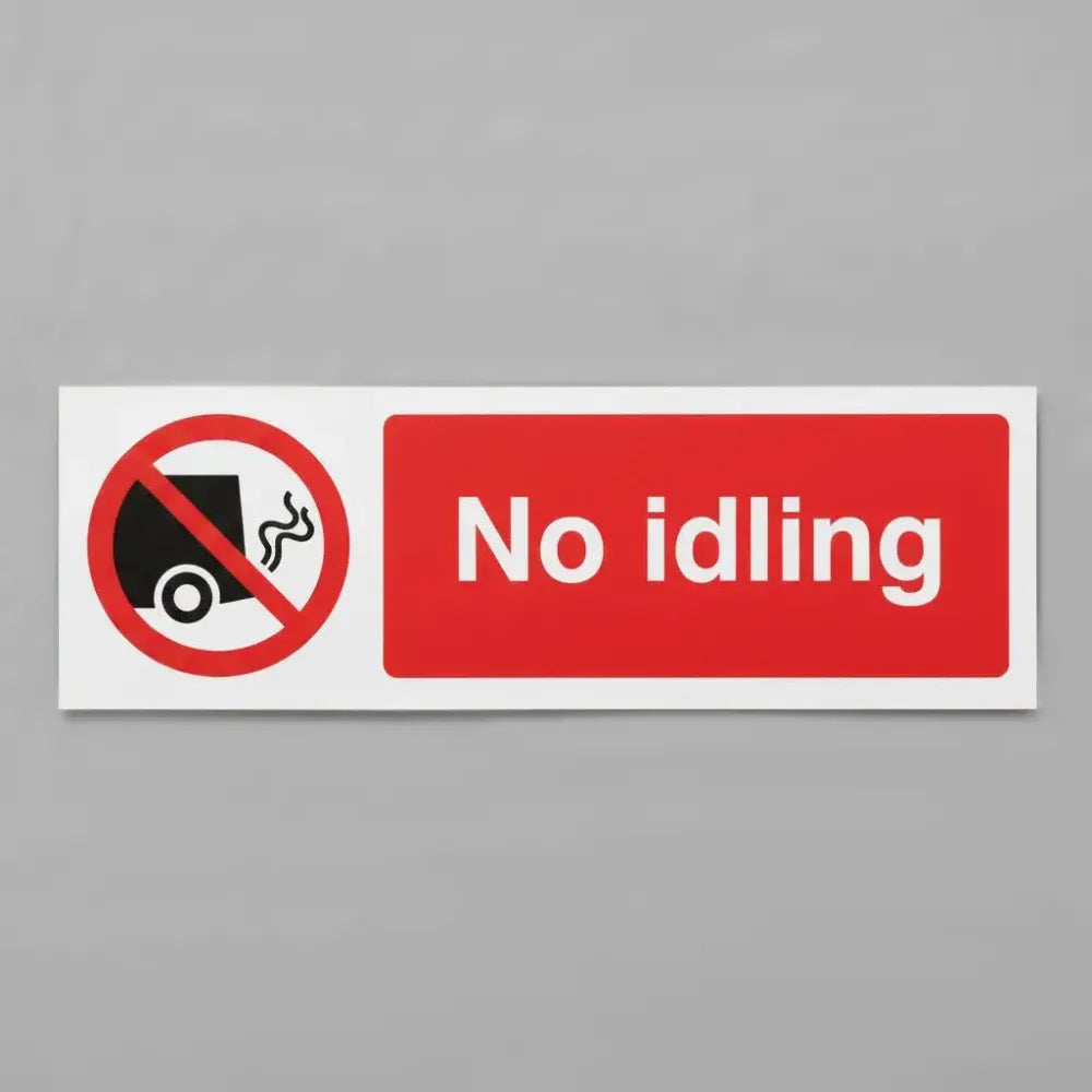 No idling