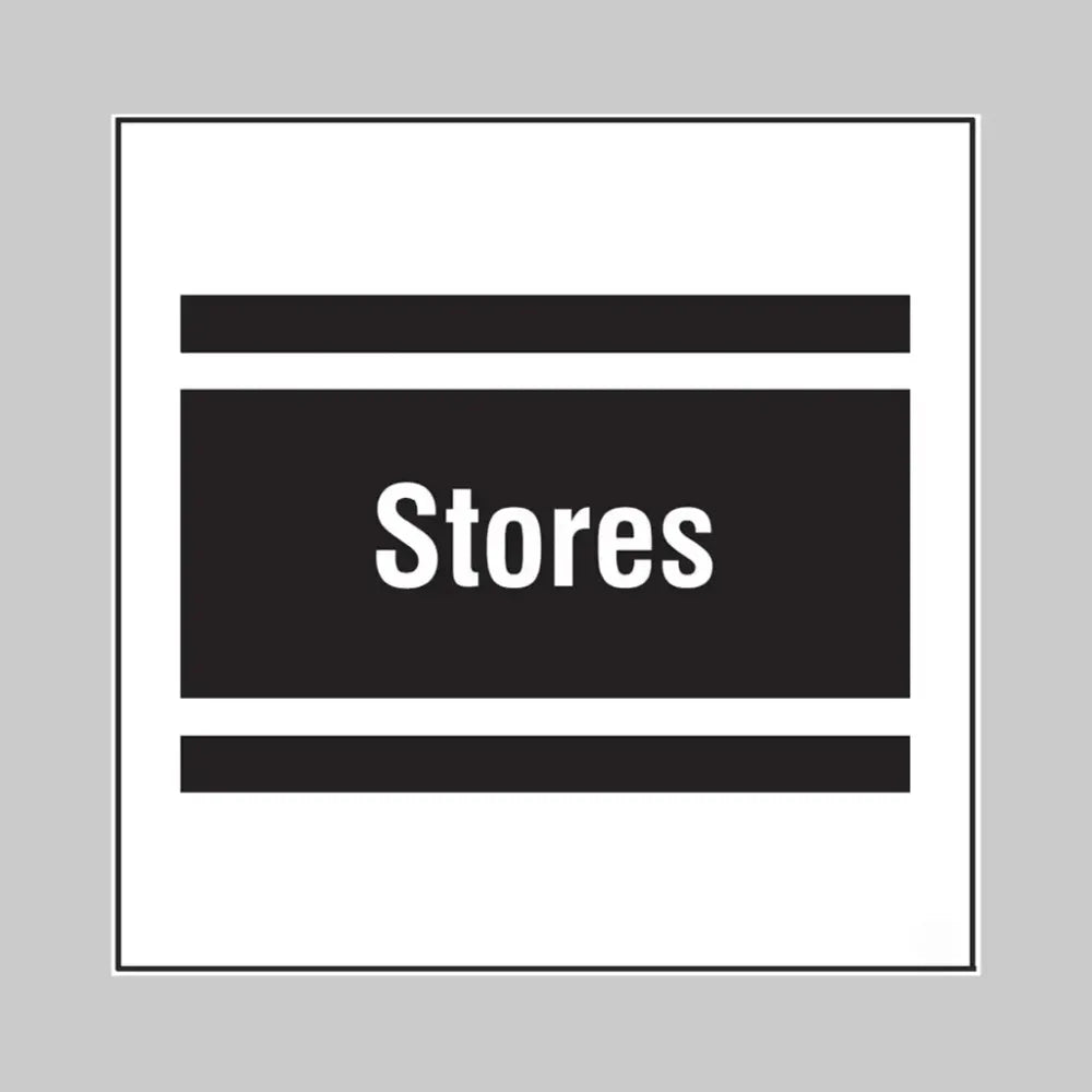 Stores, builder signs 400x400mm