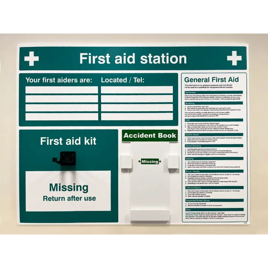 55935 First Aid Station 900x700mm (10mm foam board) Miscellaneous