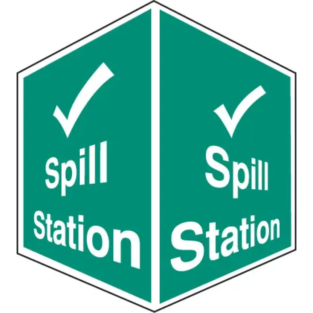 Spill station - projecting sign