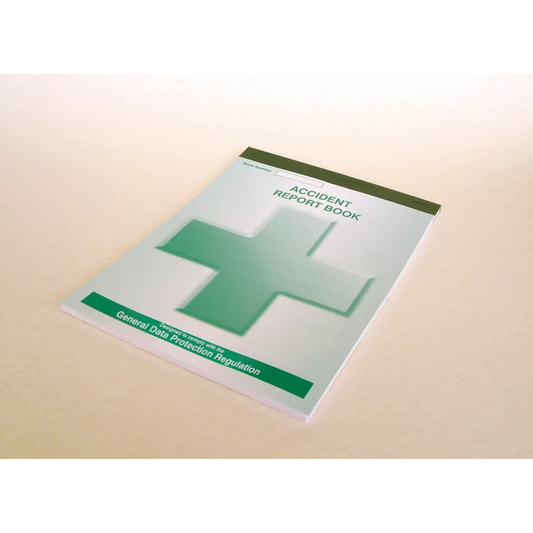 Accident report book log (50 individual records)