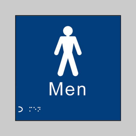 Braille - Men 150 x 150mm