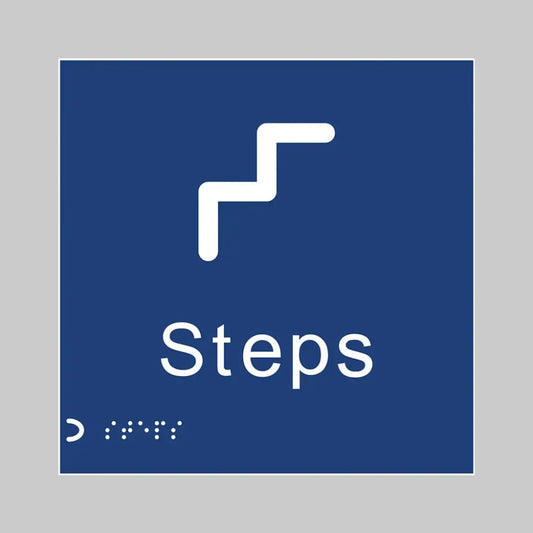 Braille - Steps 150 x 150mm