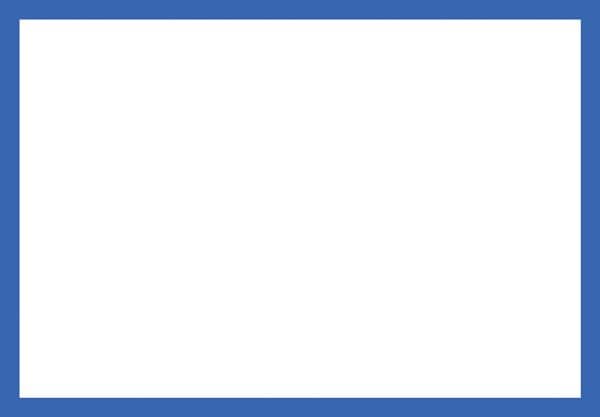 56193 Blank Adapt-a-sign - Blue Border 215x310mm  (215x310mm) Safety Sign
