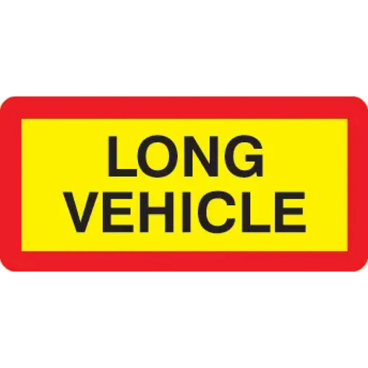 Long vehicle panel 525 x 250mm reflective aluminium