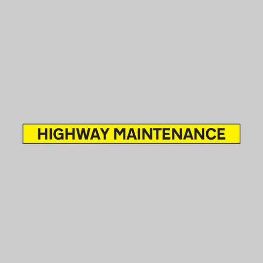 Highway Maintenance 1300x100mm reflective self adhesive vinyl