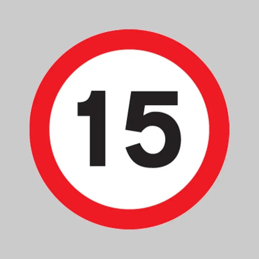 15 mph class RA1 600mm diameter circle c/w channelling