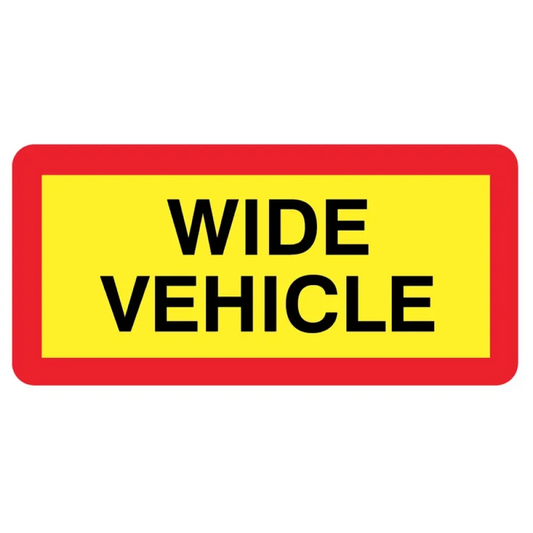 57141 Wide vehicle panel 525 x 250mm reflective aluminium Miscellaneous