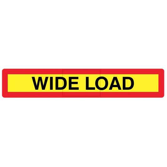 57144 Wide load panel 1265x225mm reflective aluminium Miscellaneous
