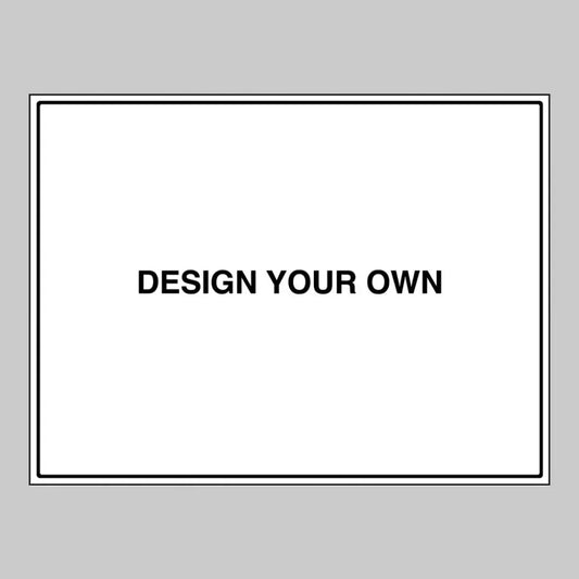 57168 Customised Design Your Own Dry Wipe Board 800x600mm 3mm foam pvc Miscellaneous