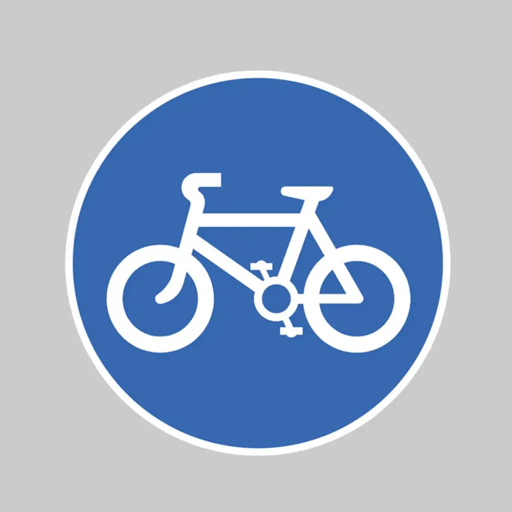57742 Pedal cycle route only class R2 300mm dia Miscellaneous