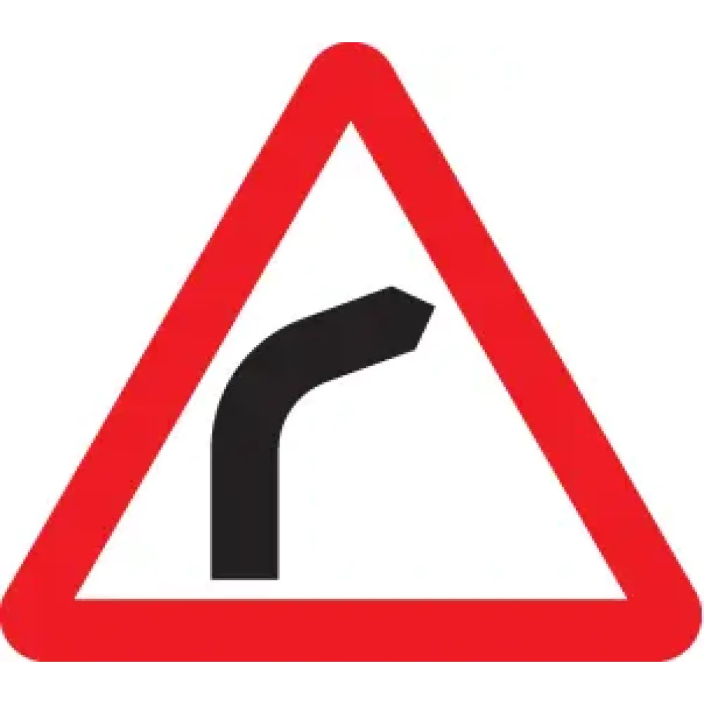 57760 Bend ahead - right class R2 600mm triangle c/w channelling Miscellaneous